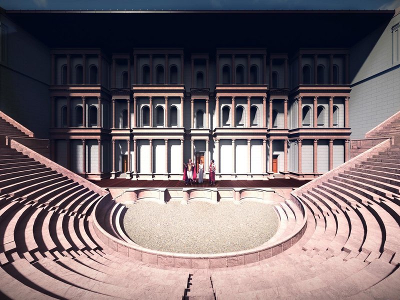 Römisches Theater_Visualisierung Mainz App