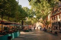 Marktstände auf dem Liebfrauenplatz